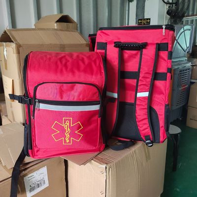 Wholesale Large Capacity Car First Aid Backpack Emergency Waterproof Breathable Firefighting Equipment Accessories