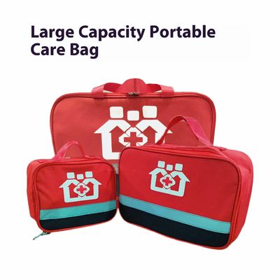 Large Capacity Portable Outdoor Travel First-Aid Kit Emergency Rescue Medical Bag for Household Use for Emergency Situations