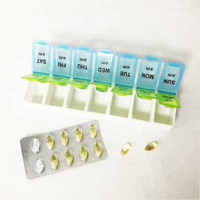 Wholesale Travel Pill Box Portable 14 Compartment Pill Case Container