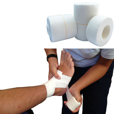 wholesale cotton elastic adhesive bandage sports support tape EAB stretch tape for athletic