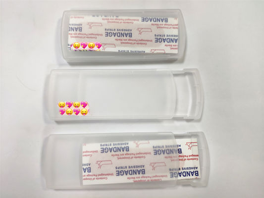 Customized bandage kit Promotional Gift Adhesive Bandage Plaster kit Plastic bandage Box case