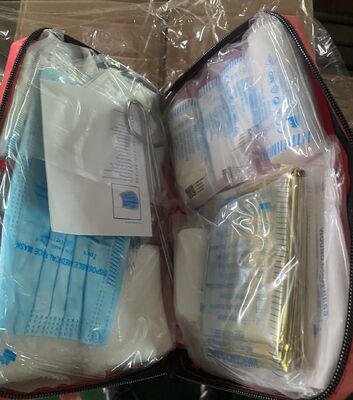 Portable DIN13164 Standard Vehicle First Aid Kit Car Survival Kit